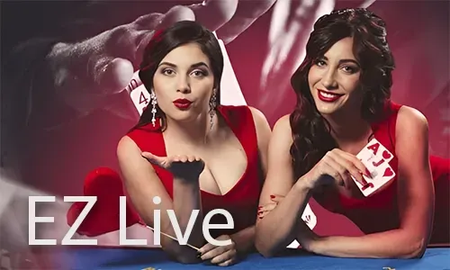 Live casino table with professional dealers at 747.live